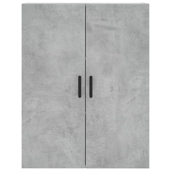 Armoires murales 2 pcs gris béton 69,5x34x90 cm - Photo n°6