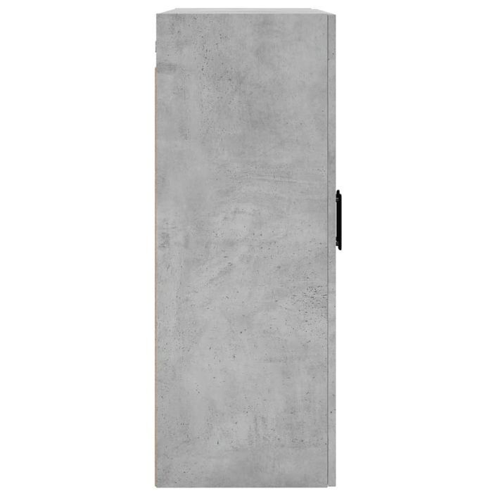 Armoires murales 2 pcs gris béton 69,5x34x90 cm - Photo n°7