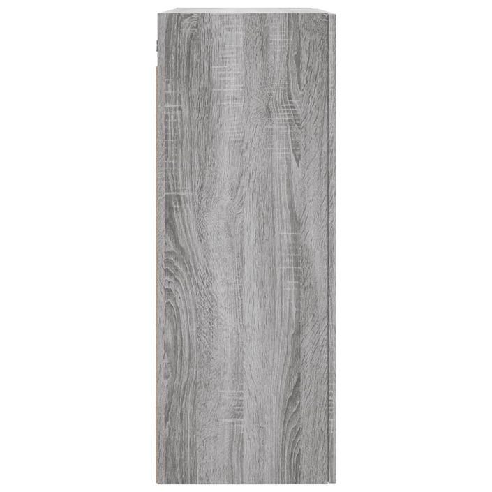 Armoires murales 2 pcs sonoma gris 69,5x34x90 cm - Photo n°7