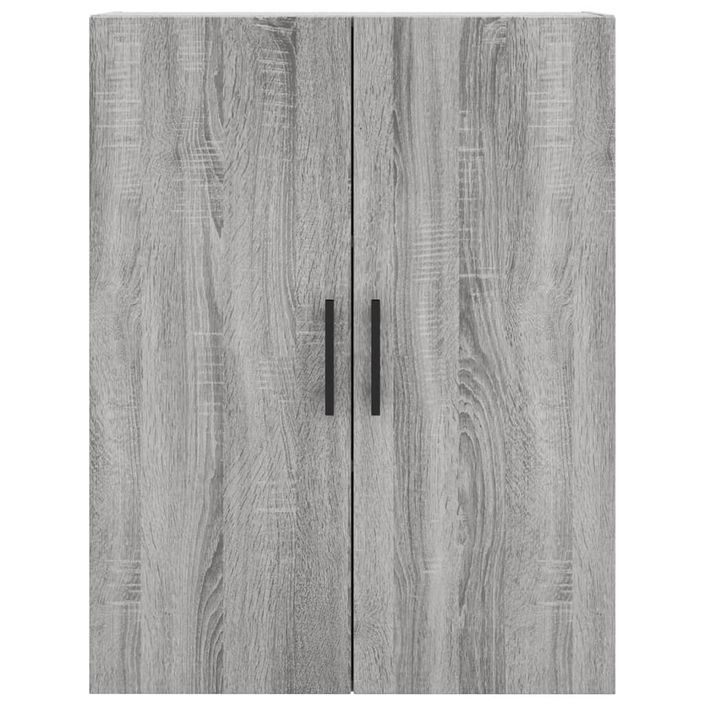 Armoires murales 2 pcs sonoma gris 69,5x34x90 cm - Photo n°6