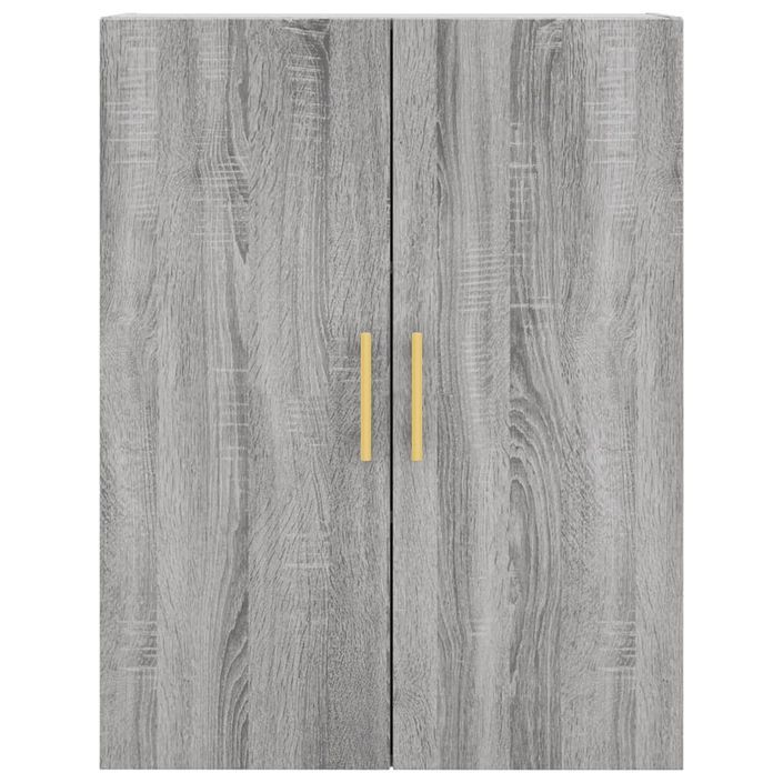 Armoires murales 2 pcs sonoma gris 69,5x34x90 cm - Photo n°6