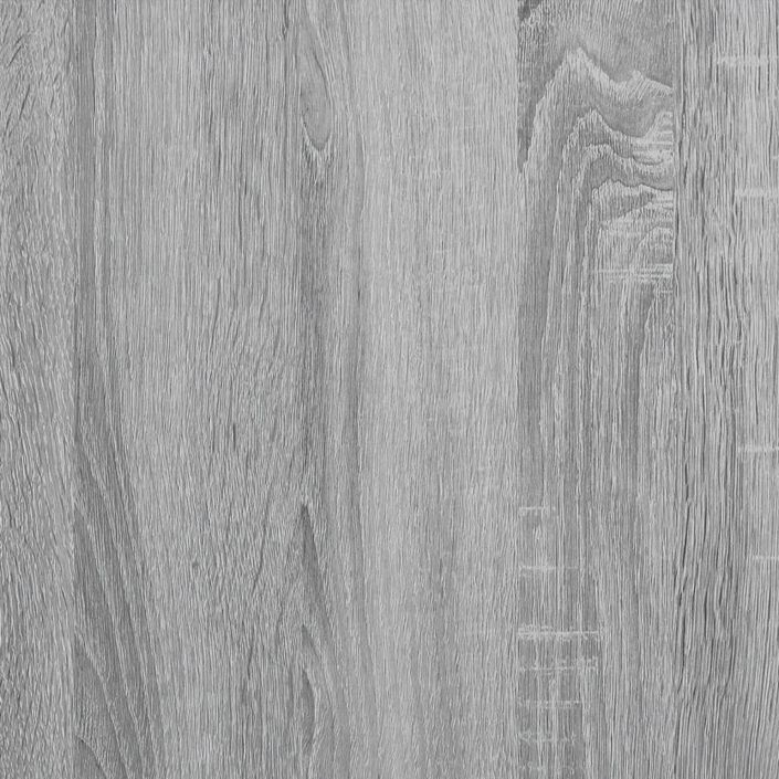 Armoires murales 2pcs sonoma gris 75x18x16,5 cm bois ingénierie - Photo n°10