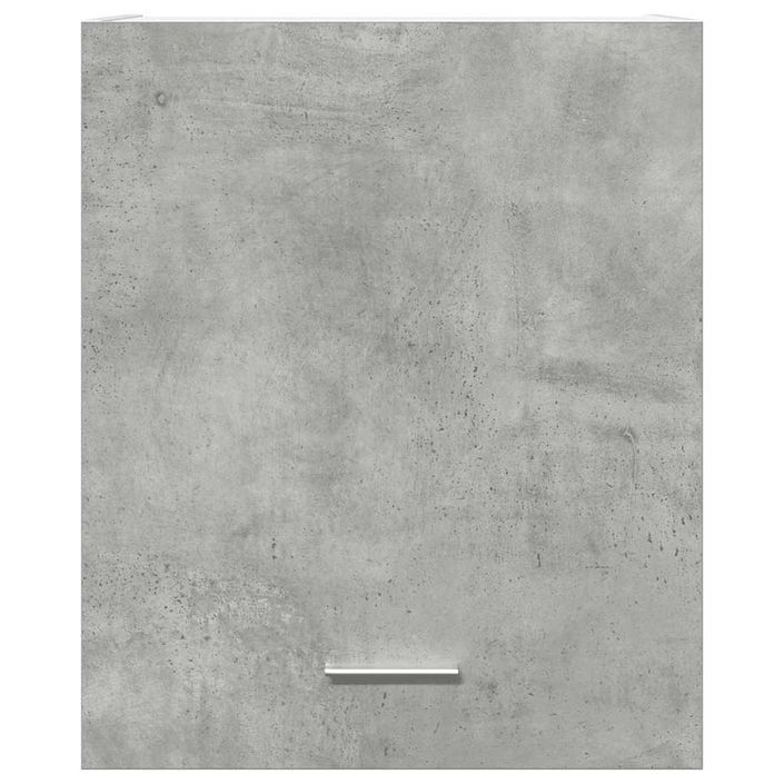 Armoires suspendues 2 pcs Gris béton 50x31x60 cm - Photo n°4