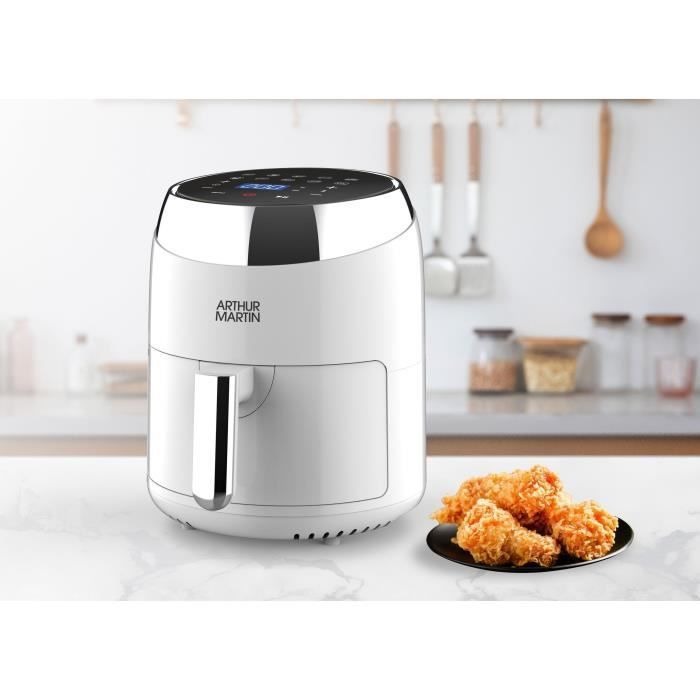 ARTHUR MARTIN AMPAF51 - Fiteuse Air Fry - 1200W - 3,5L - Ecran tactile LCD - Minuteur 60min - Température 50° a 200°C - Photo n°3