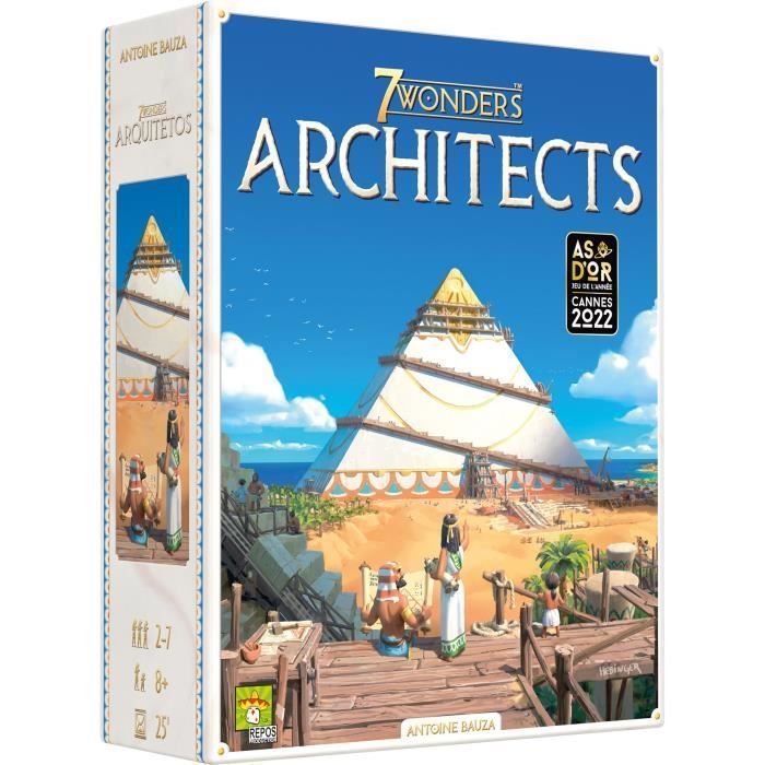 ASMODEE - 7 Wonders : Architects - Age: 8+ - Nombre de joueurs: 2-7 - Mixte - 25 minutes - Photo n°2