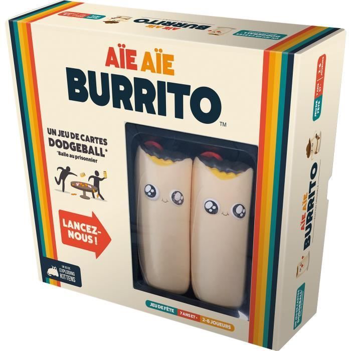 ASMODEE - Aie Aie Burrito - Age: 7+ - Nombre de joueurs: 2-6 - Photo n°2