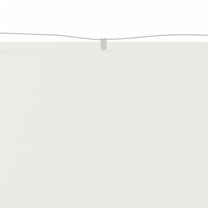 Auvent vertical Blanc 140x1200 cm Tissu oxford - Photo n°2