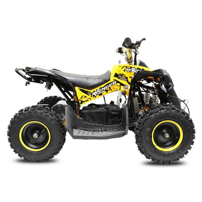 Avenger Deluxe 1200W 48V jaune quad enfant électrique - Photo n°9