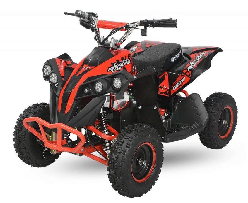 Avenger Deluxe 1200W 48V rouge quad enfant électrique - Photo n°1