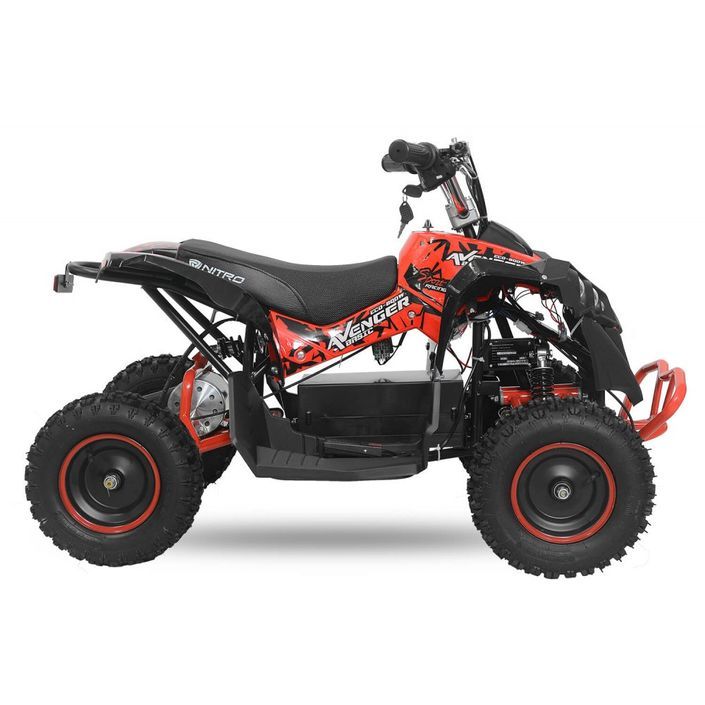 Avenger Deluxe 1200W 48V rouge quad enfant électrique - Photo n°2