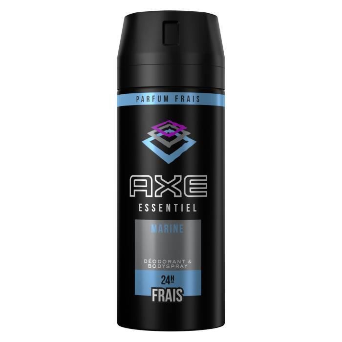 AXE Déodorant Homme Marine Bodyspray - 24h de Fraîcheur Non-Stop - Antibactérien - Lot de 6 x 150 ml - 900 ml - Photo n°3
