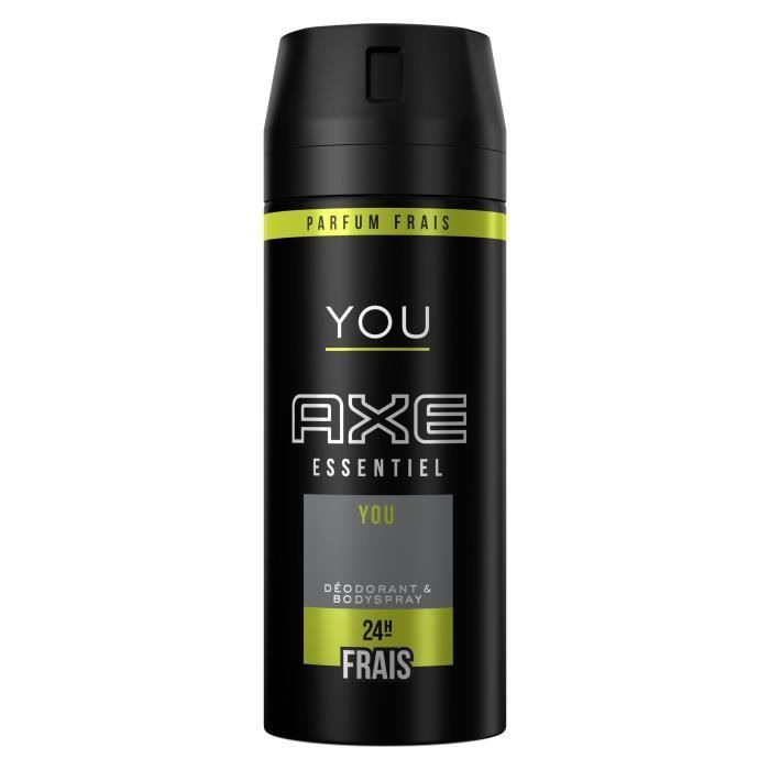 AXE Déodorant Homme You Bodyspray - 24h de Fraîcheur Non-Stop - Antibactérien - Lot de 6 x 150 ml - 900 ml - Photo n°3