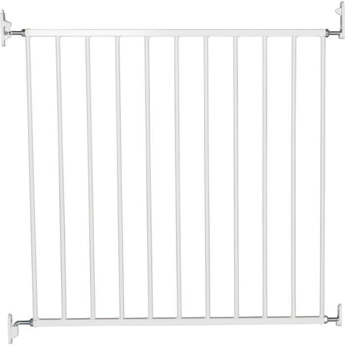 BABY DAN Barriere de sécurité - Bébé mixte - 68 x 3 x 72 cm - Blanc - Photo n°2