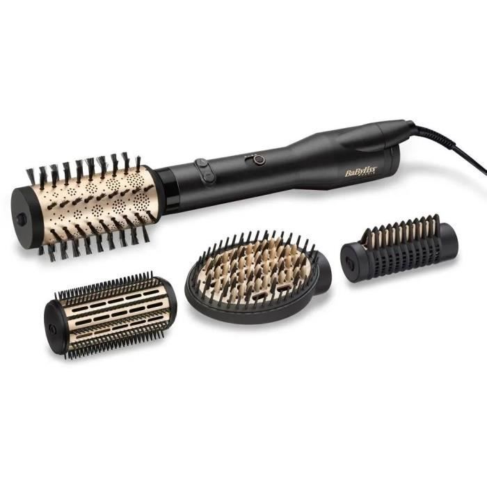 BABYLISS BIG HAIR LUXE AS970E - Brosse soufflante rotative multistyle - 50mm céramique - Brosse fixe 38mm - 650W - Photo n°2