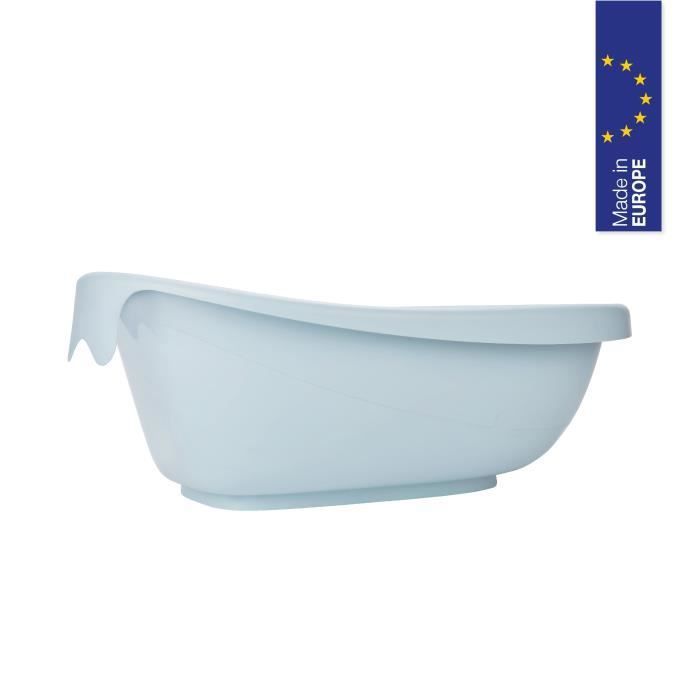 Badabulle Baignoire pour Bébé Baleine, Made in Europe, Peut contenir un hamac ou un fauteuil de bain, Des la naissance a 24 mois - Photo n°1