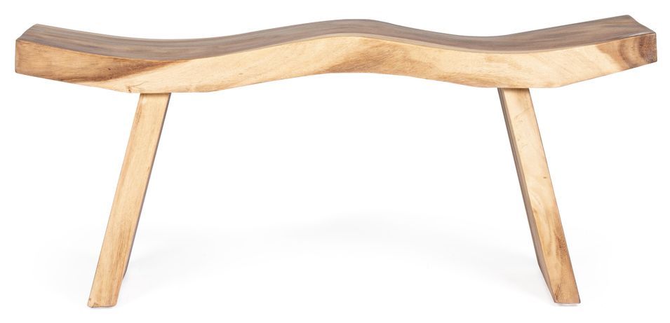 Banc 2 places en bois de suar Willah L 115 cm - Photo n°2