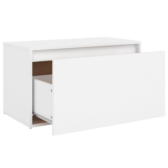 Banc avec coffre de rangement en bois Klazika L 80 x H 45 x P 40 cm – Pratique et intemporel - Photo n°4