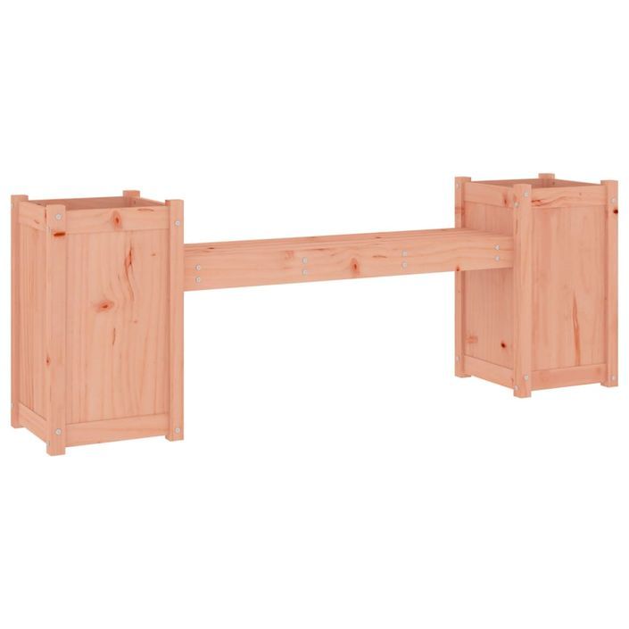 Banc avec jardinières 180x36x63 cm bois massif de douglas - Photo n°1