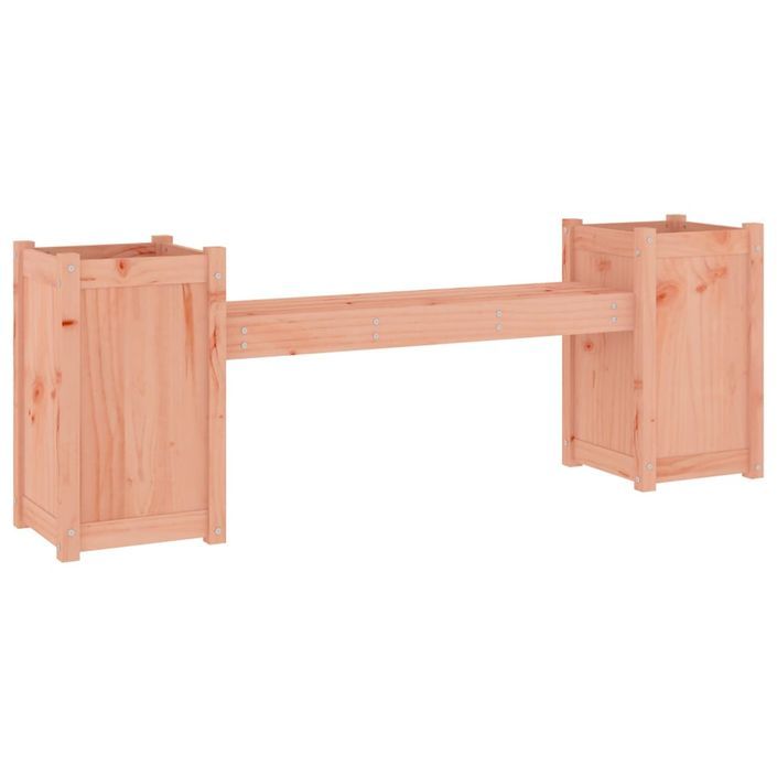 Banc avec jardinières 180x36x63 cm bois massif de douglas - Photo n°6