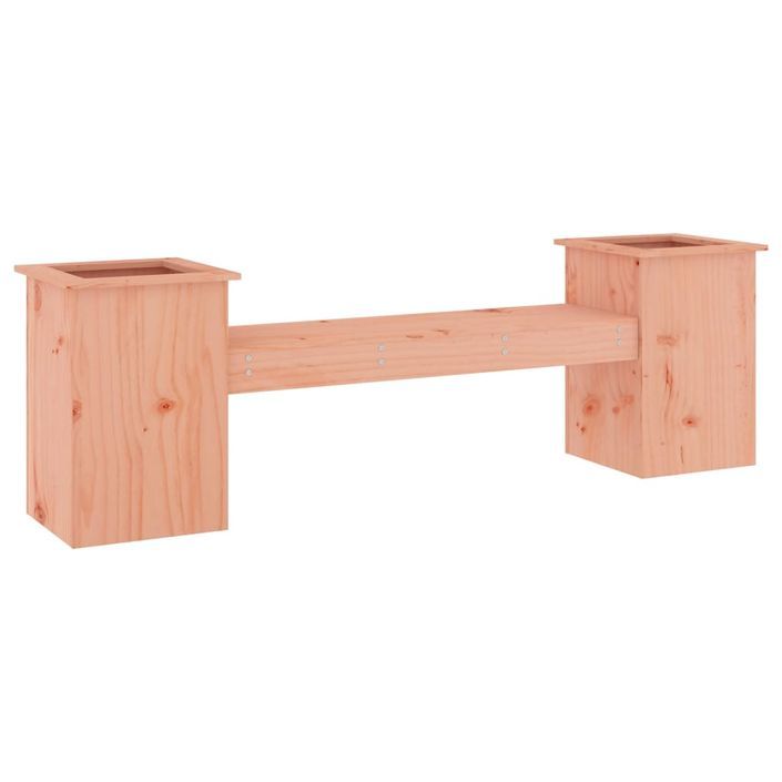 Banc avec jardinières 184,5x39,5x56,5cm bois massif de douglas - Photo n°1