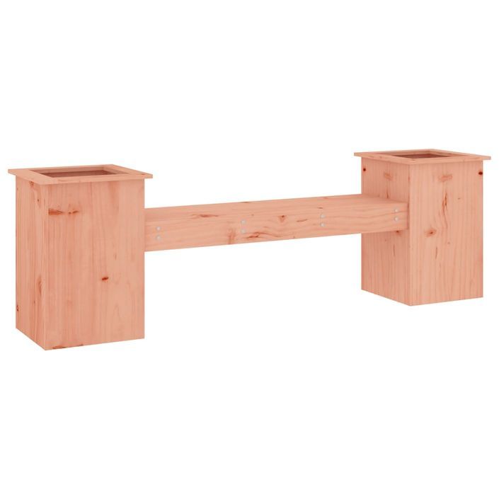 Banc avec jardinières 184,5x39,5x56,5cm bois massif de douglas - Photo n°6