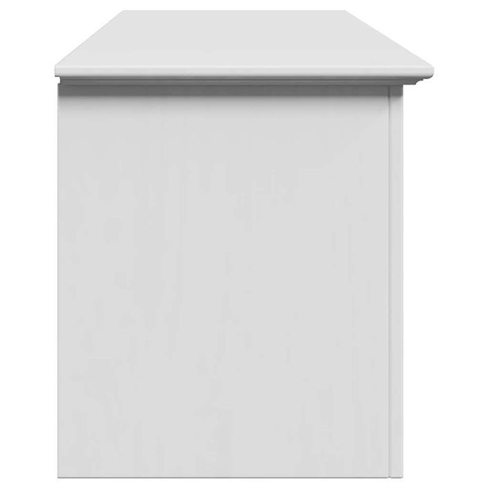 Banc de couloir BODO blanc 114x40x45 cm - Photo n°6