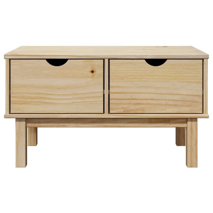 Banc de couloir OTTA 80x40x45 cm bois de pin massif - Photo n°4