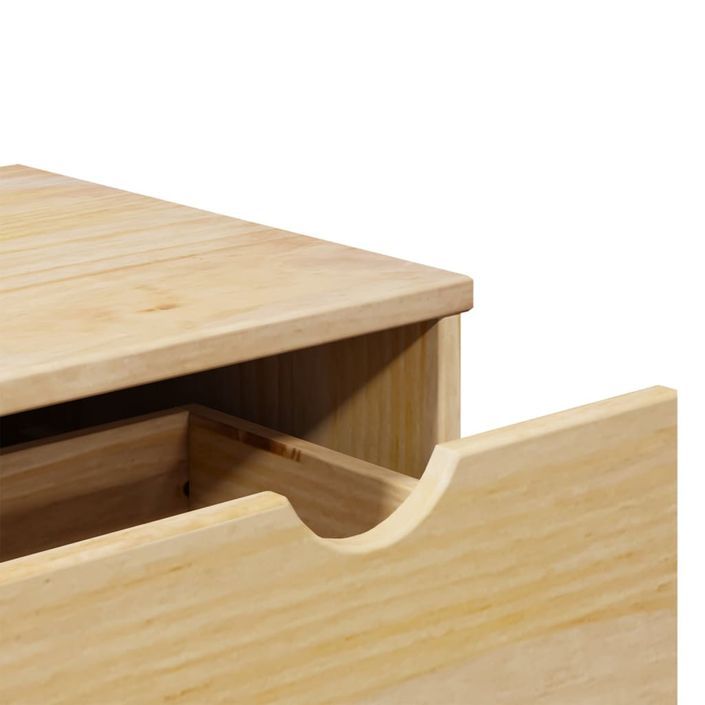 Banc de couloir OTTA 80x40x45 cm bois de pin massif - Photo n°8