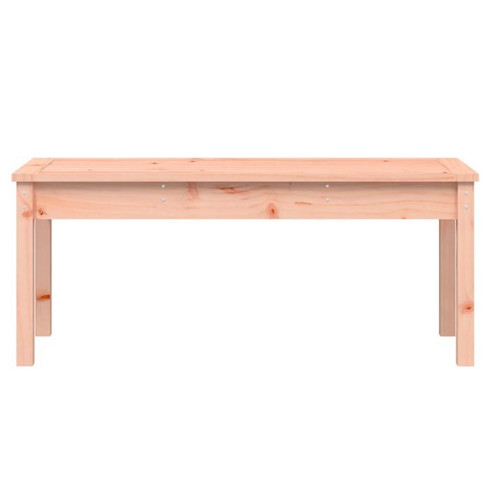 Banc de jardin 109x44x45 cm bois massif de douglas - Photo n°4