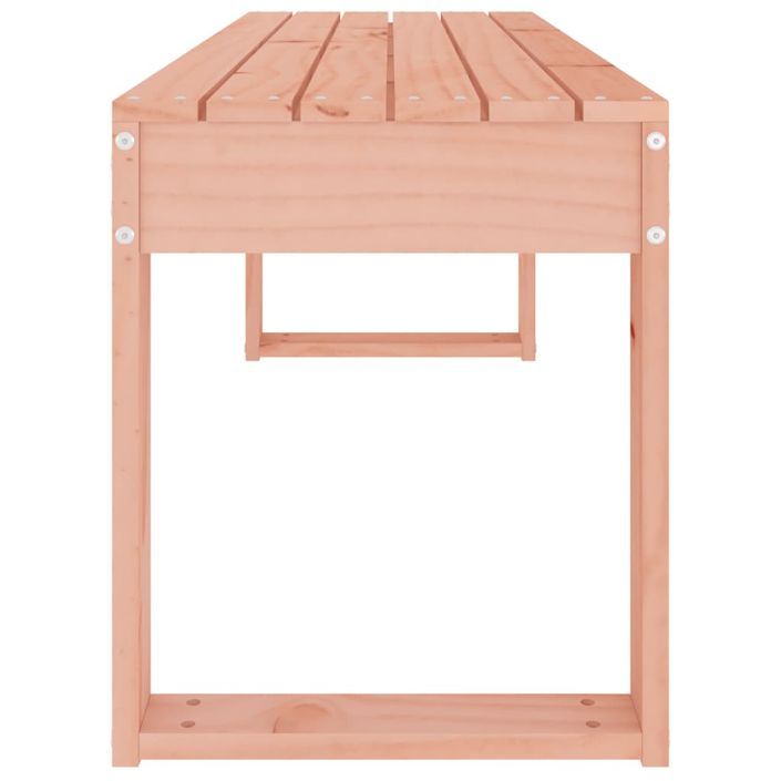 Banc de jardin 110x38x45 cm bois massif de douglas - Photo n°4