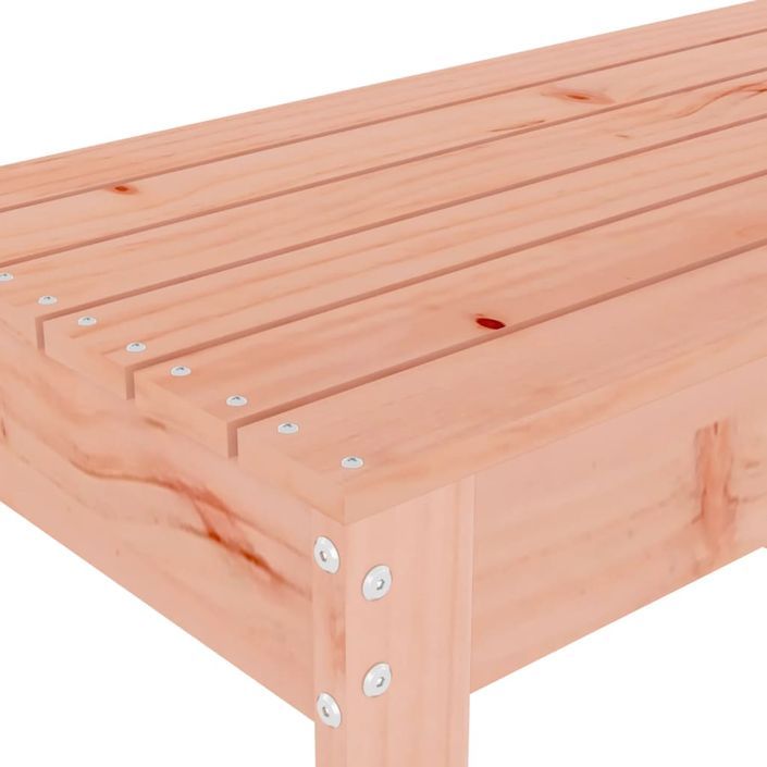 Banc de jardin 110x38x45 cm bois massif de douglas - Photo n°6