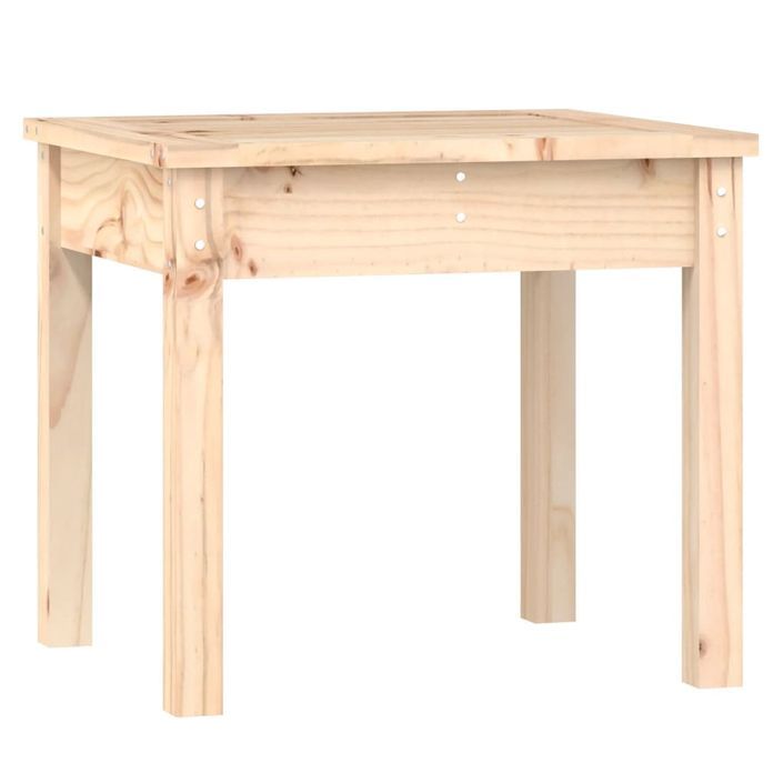 Banc de jardin 50x44x45 cm bois massif de pin - Photo n°1