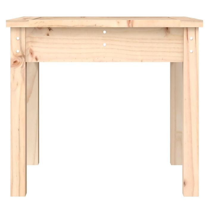 Banc de jardin 50x44x45 cm bois massif de pin - Photo n°4