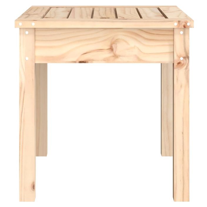 Banc de jardin 50x44x45 cm bois massif de pin - Photo n°5