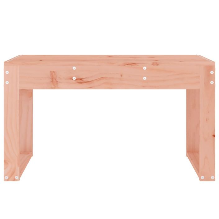 Banc de jardin 80x38x45 cm bois massif Douglas - Photo n°3