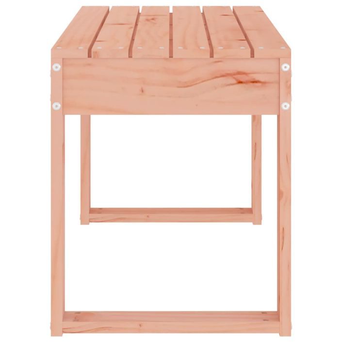 Banc de jardin 80x38x45 cm bois massif Douglas - Photo n°4