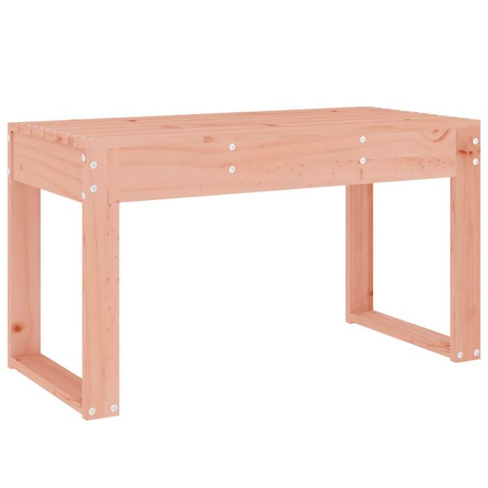 Banc de jardin 80x38x45 cm bois massif Douglas - Photo n°5