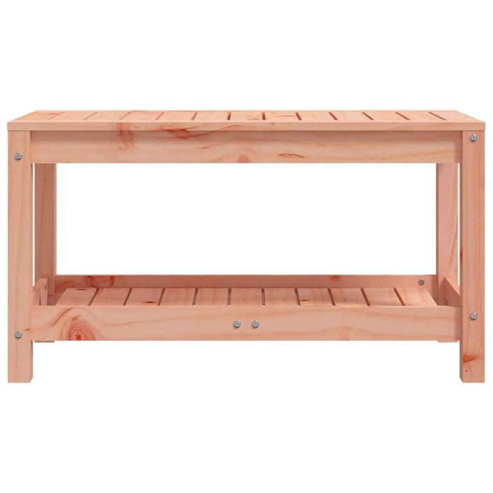 Banc de jardin 82,5x35x45 cm bois massif Douglas - Photo n°4