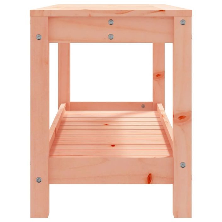 Banc de jardin 82,5x35x45 cm bois massif Douglas - Photo n°6