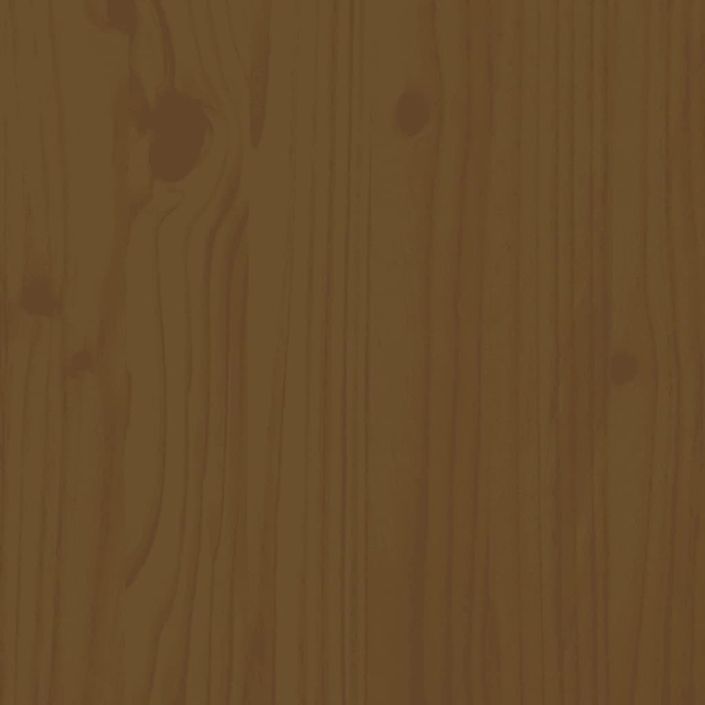 Banc de jardin marron miel 109x48x91,5 cm bois de pin massif - Photo n°6