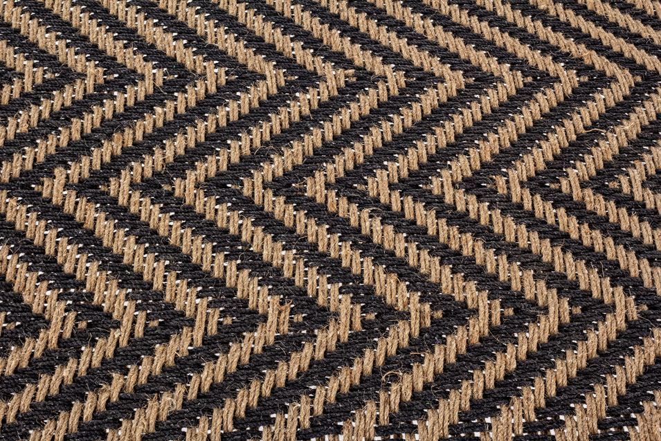 Banc en bois de sheesham et corde coton bicolore Katy L 176 cm - Photo n°4