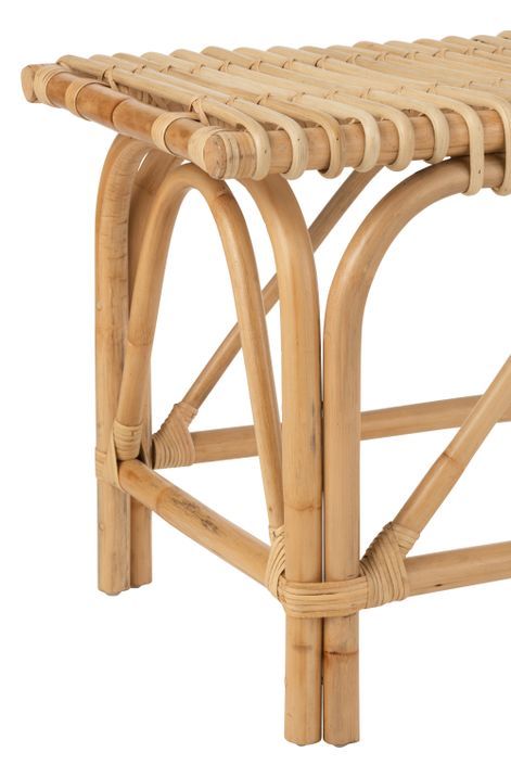 Banc en rotin naturel Ano L 120 cm - Photo n°4