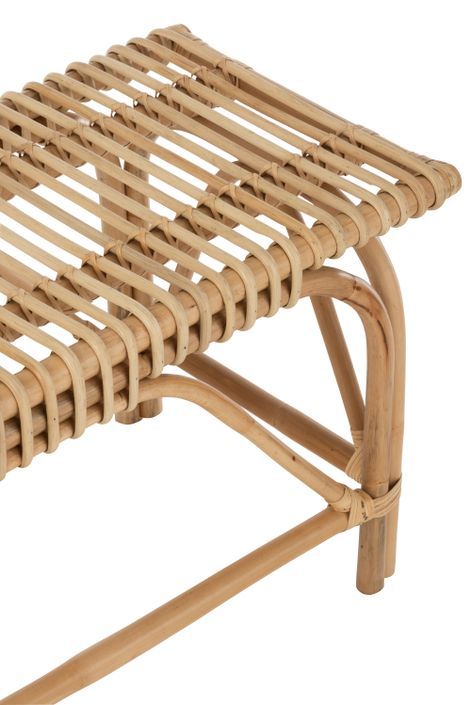 Banc en rotin naturel Ano L 120 cm - Photo n°5