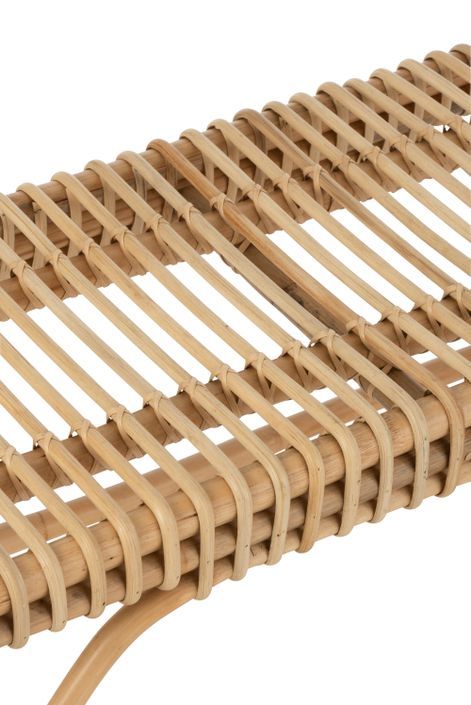 Banc en rotin naturel Ano L 120 cm - Photo n°6