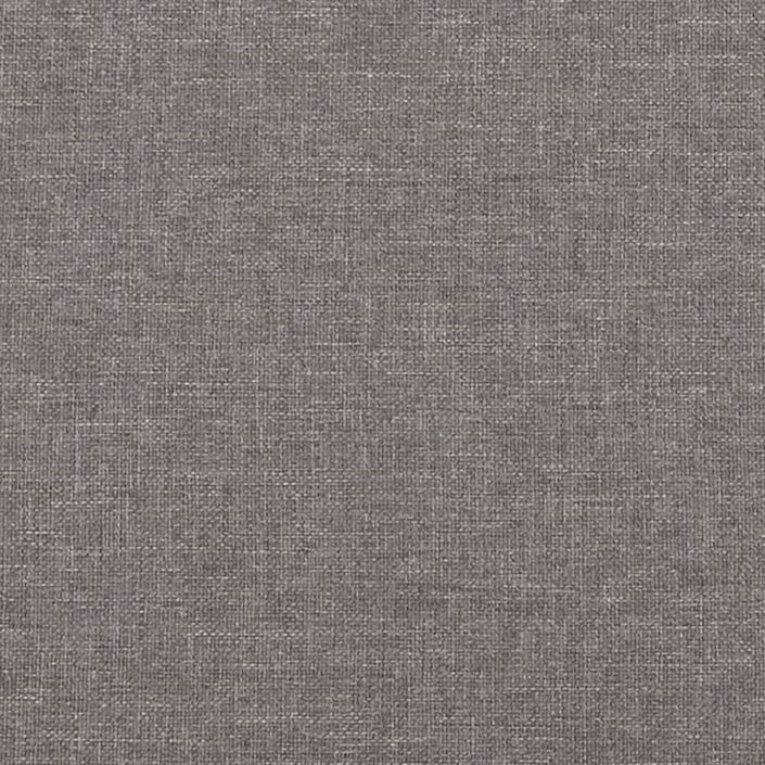 Banc Gris clair 100x35x41 cm Tissu - Photo n°6