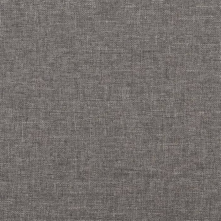 Banc Gris foncé 100x35x41 cm Tissu - Photo n°6