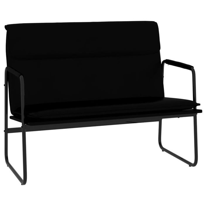 Banc Noir 100x64x80 cm Similicuir - Photo n°1