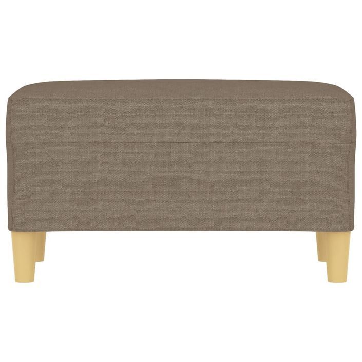 Banc Taupe 70x35x41 cm Tissu - Photo n°3