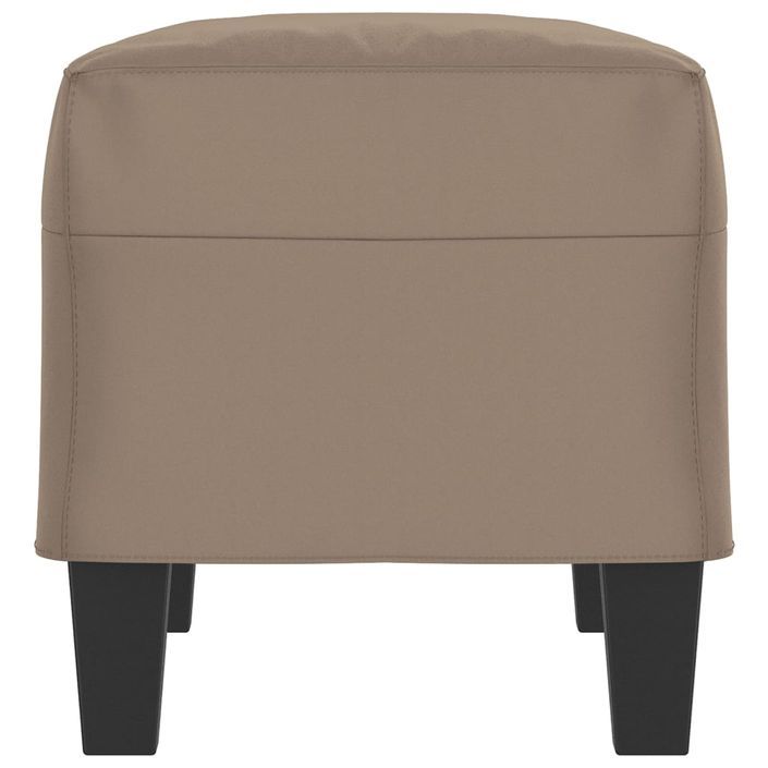 Banc Taupe 70x35x41 cm Tissu microfibre - Photo n°4