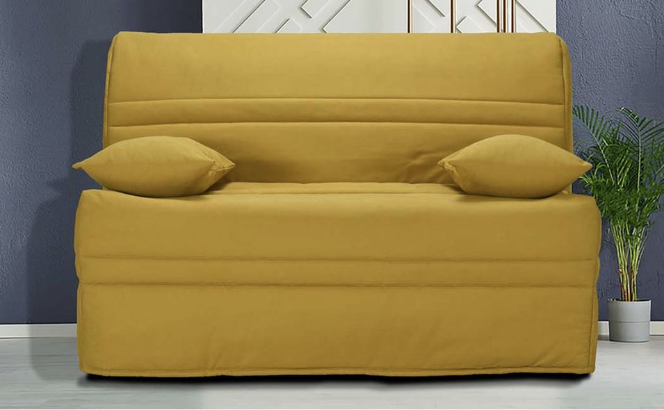 Banquette BZ tissu matelas Bultex 15 cm Barnes 140x200 cm - Photo n°16